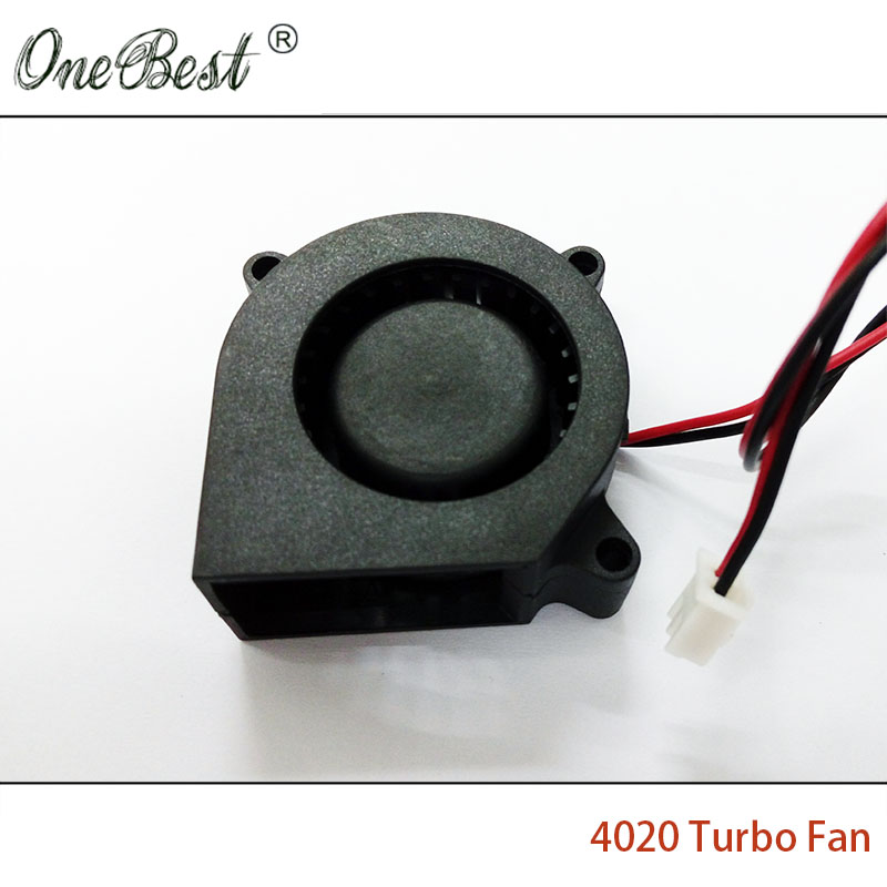 DIY Teile 4020 Lüfter 12V 0.12A 5000RPM Turbo Fan 40x40x20mm Bürstenlosen Fan 3D Drucker Zubehör freies