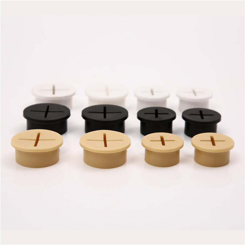 10 sztuk elastyczny kabel silikonowy przelotki gumowe przelotki na stół robić komputera pokrywa otworu konsola TV i meble pokrywa otworu