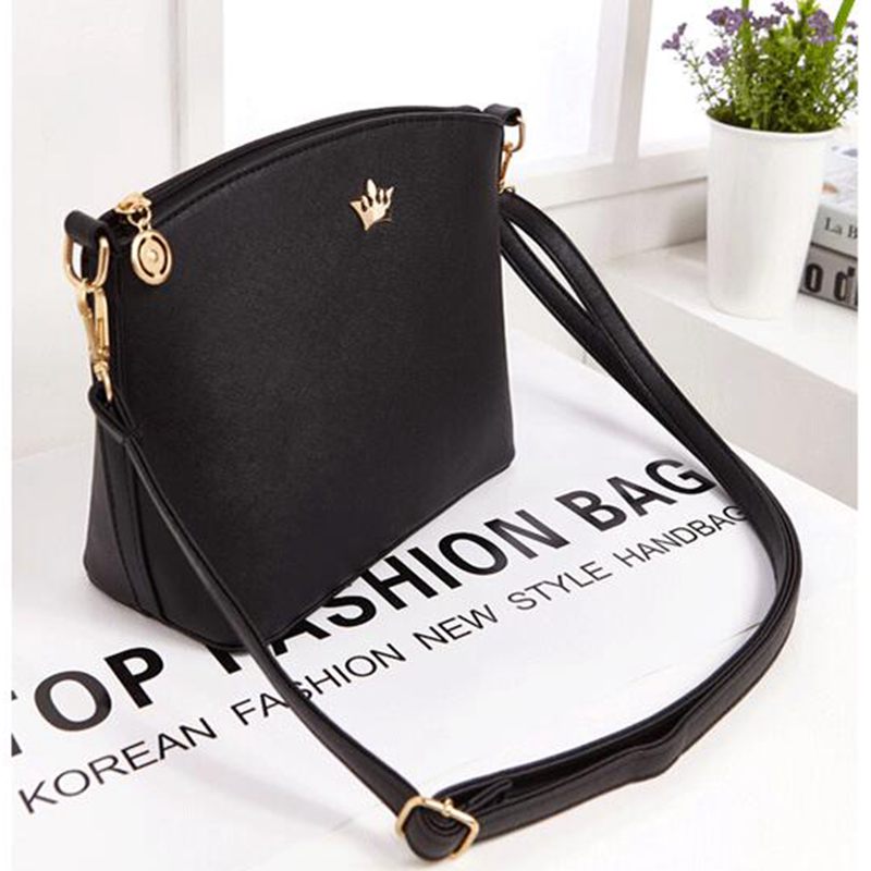 Shell Women Messenger Bags Cross Pattern Women Bags PU Leather Mini Women Shoulder Bag Female S-214