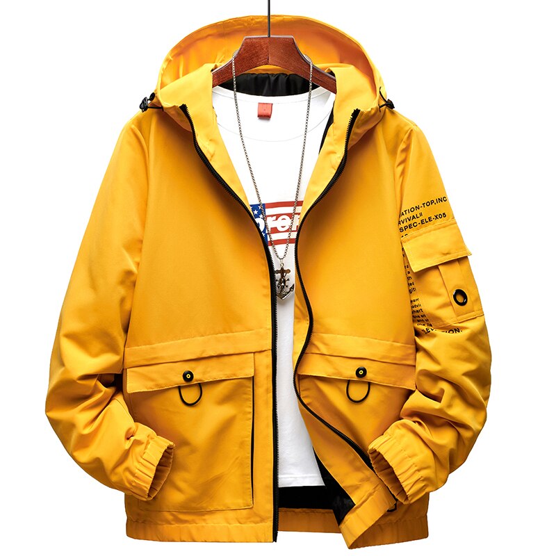Plus koko 8xl 7xl 6xl 5xl xxxxl hip hop streetwear rento ruudullinen paita miesten pitkähihainen löysä hupullinen: Keltainen / Xxl