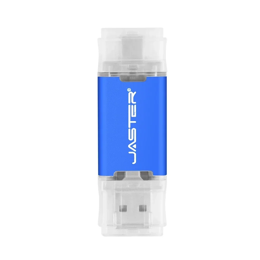 Topkwaliteit USB-flashdrives 128 GB 64 GB Pen Drive Real Capaciteit Pendrive 8 GB Type-c 2 IN 1 Memoria USB Stick 8G USB voor telefoon/PC