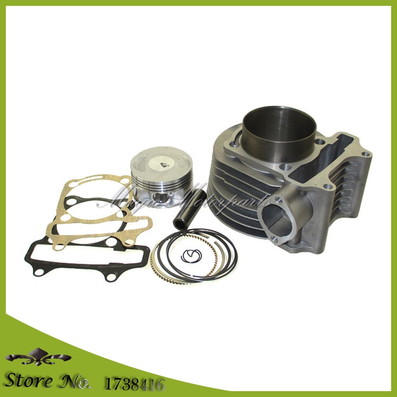 180cc Cilinder 61mm Big Bore Kit Voor GY6 125cc 150cc 1P52QMI 1P57QMJ Motor Scooter ATV Quad