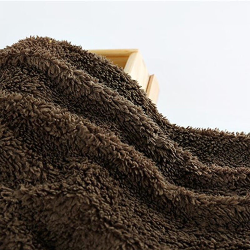 Tissu en laine d'agneau 50x160cm, peluche velours pour vêtements, jouets faits à la main, textiles de maison: 11