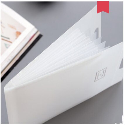 Portátil Simple A4 bolsa de documentos a prueba de agua archivo carpeta examen papel organizador caso expansión archivos Oficina papelería