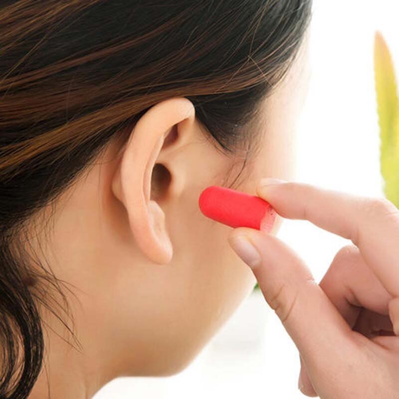 Soundproof Soft Foam Ear Protector Noise Sleep Reduction Norope Earplugs Workplace Safety Protective Earmuffs for Swimming
