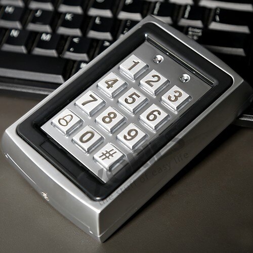 HOMSECUR RFID Entry Metal Door Access Control System +10 ID Card Key Fobs Brand