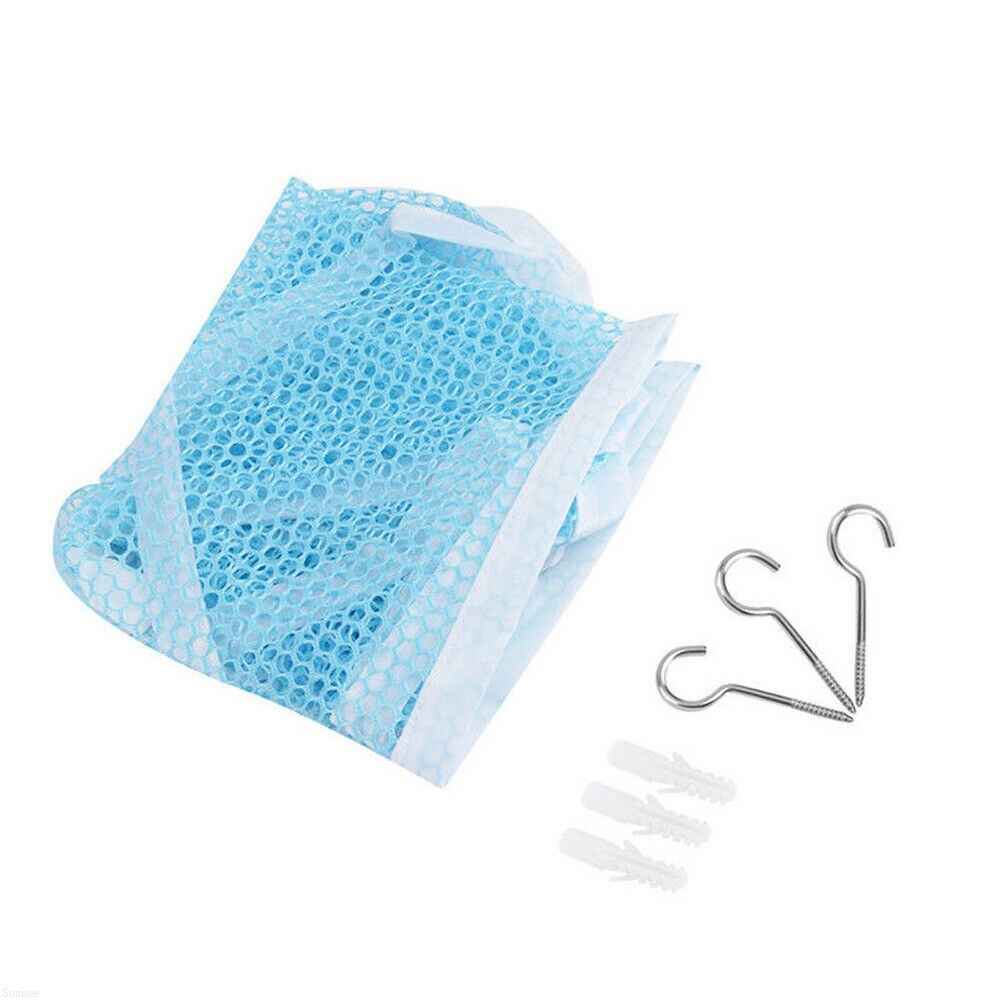 Grote Speelgoed Hangmat Mesh Kids Slaapkamer Opslag Kinderkamer Teddybeer Net Kind Organizer Gevulde Handdoeken Nette Zachte Opslag Organizer: S / Rood