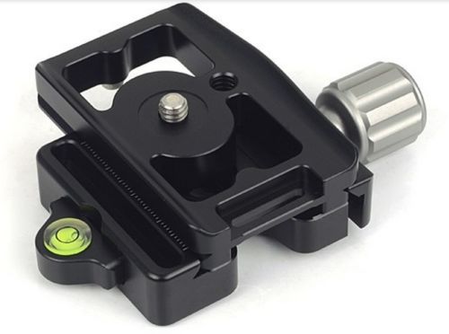 Arca/Manfrotto 200PL-14 compatible QR clamp as SUNWAYFOTO MAC-14 RRS,Benro,Sirui,Kirk,Markins,Arca comaptible