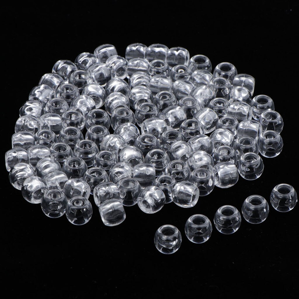 100 stk hår flet perler antikke dreads dekoration vedhæng klar dread lock ring manchetter hår smykker til fletninger hår perler