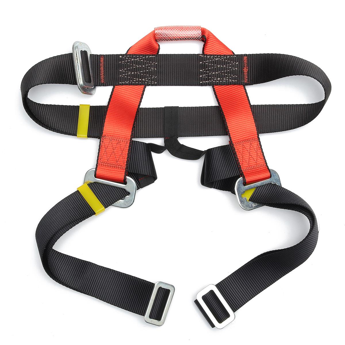 Outdoor Climbing Safety Belt Half Body Protecting for Rock Climbing Downhill Harness Rappel Safety Belt climbing accessories