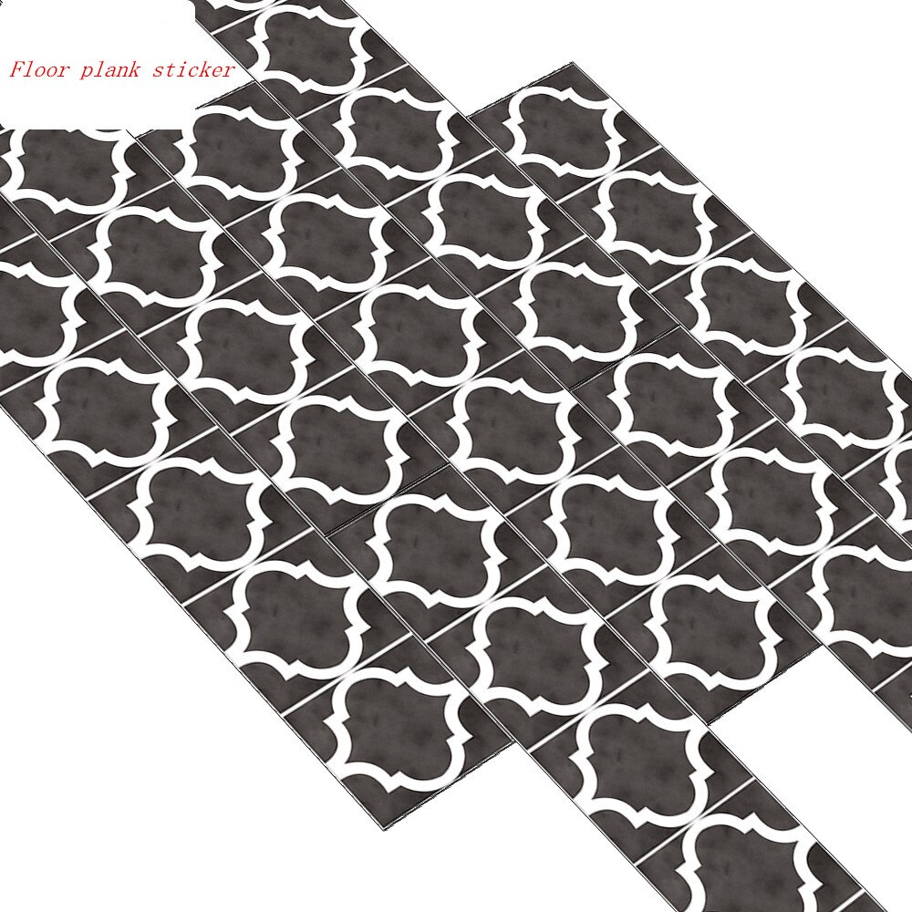Floor Stickers Woonkamer Badkamer Waterdicht Muursticker Pvc Zelfklevende Vloer Lantaarn Decoratie Behang Vloertegels