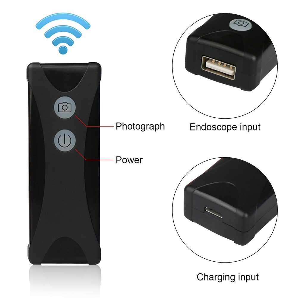 8 Mm Draadloze Wifi Endoscoop Camera Waterdicht Inspectie Mini Camera Usb Endoscoop Borescope Voor Iphone Android Pc Ios App