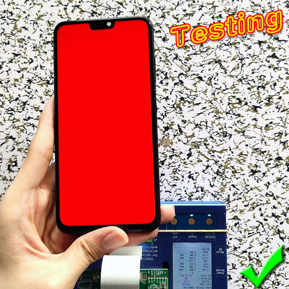 Original Huawei Honor 8X écran LCD 6.5 pouces JSN-AL00-L22 écran tactile 10 tactile numériseur cadre d'assemblage revêtement oléophobe