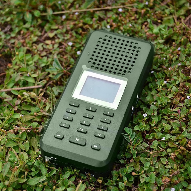 20W 126Db Bird Caller Decoy Mp3 Player Loud Speaker Eu Plug