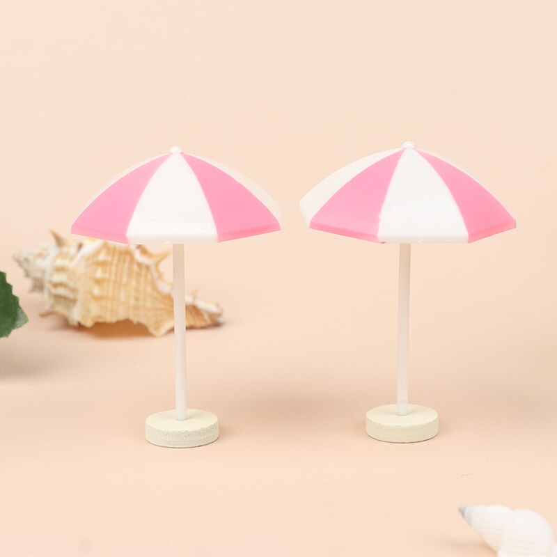 1:12 puppenhaus Miniatur Strand Sonnenschirm Bunte Szenen Dekoration freundlicher Spielzeug: PK