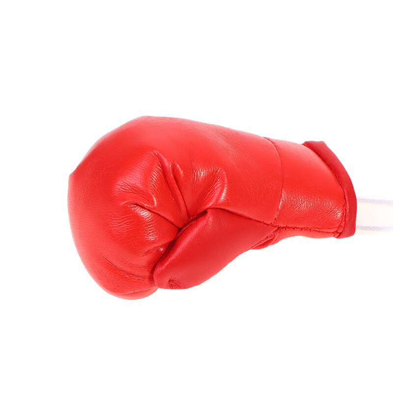 1 par bil boksehandsker hængende spejl læder vedhæng i biltilbehør interiør bil dekoration diy cool ornaments nøglering