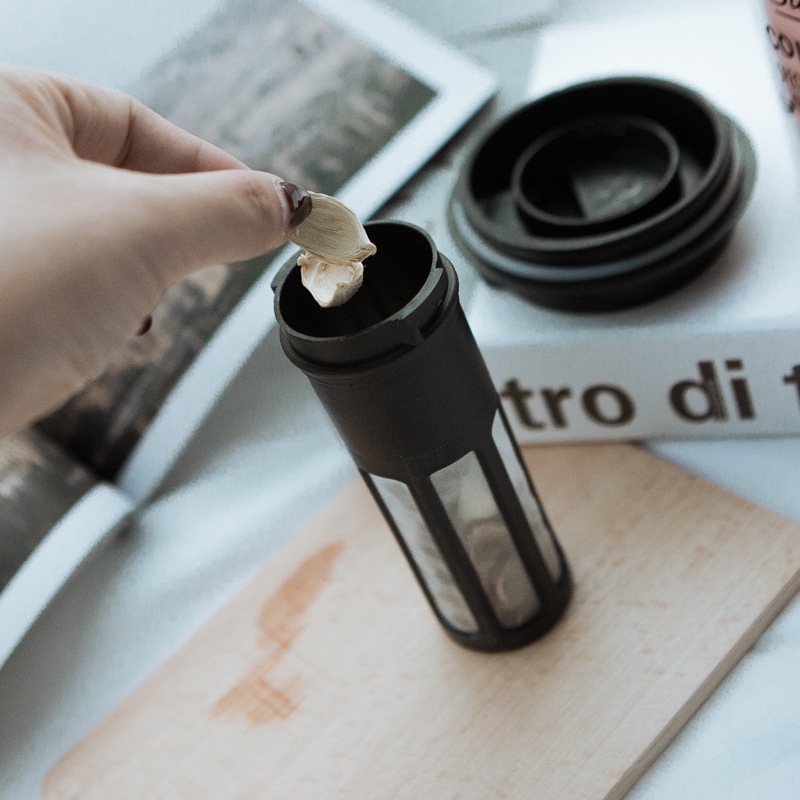 Convenient Portable Student Plastic Water Cup With Lids Insulated Travel Mug Double Wall Portable Cup For Home Office School 2