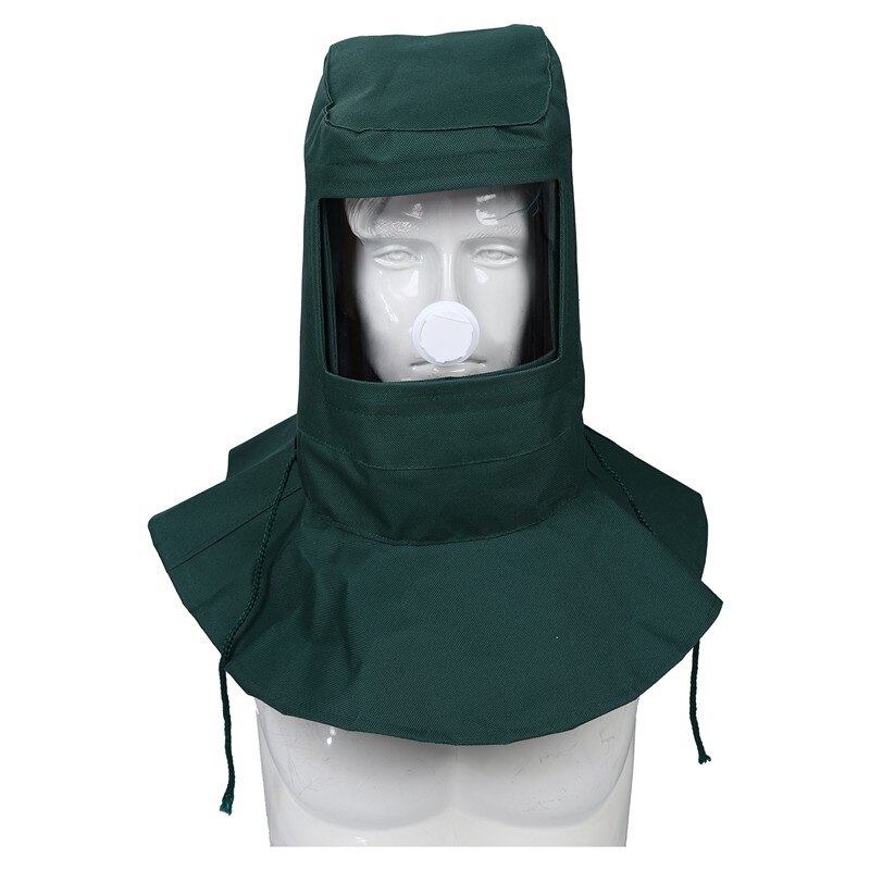 Mascarilla abrasiva de arena, con tapa, para polvo de viento, herramienta protectora, Nueva