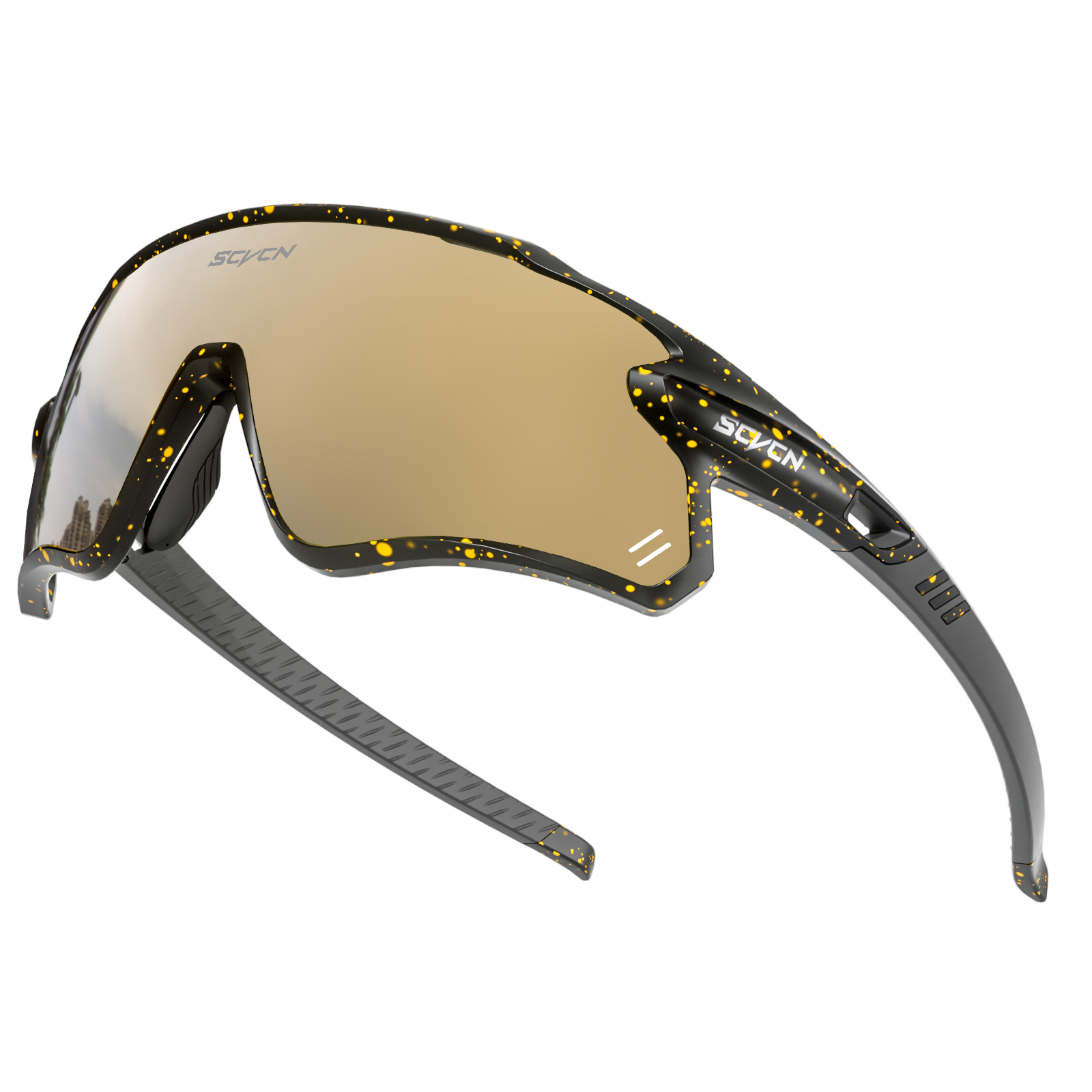 Scvcn cykelsolglasögon cykelglasögon sportcykel herrglasögon utomhus mtb väg löpning solglasögon  uv400 skyddsglasögon