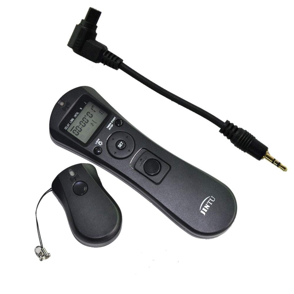 JINTU 2.4G intervalometer 100M Wireless Timer Camera Remote Control Shutter Release TC-80N3 for Canon 6D 7D 5D II III 40D 30D