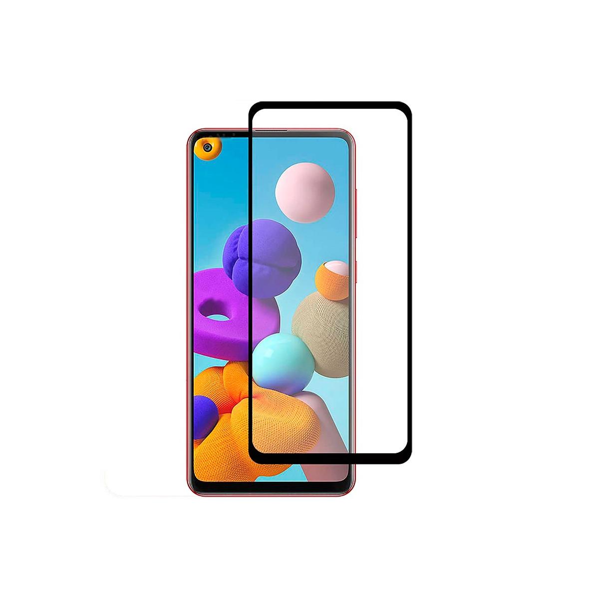 3D Full Screen Protector Voor Samsung Galaxy A21S A31 A41 A51 A71. Zwart Gehard Glas Voor Movil. Kiezen Model