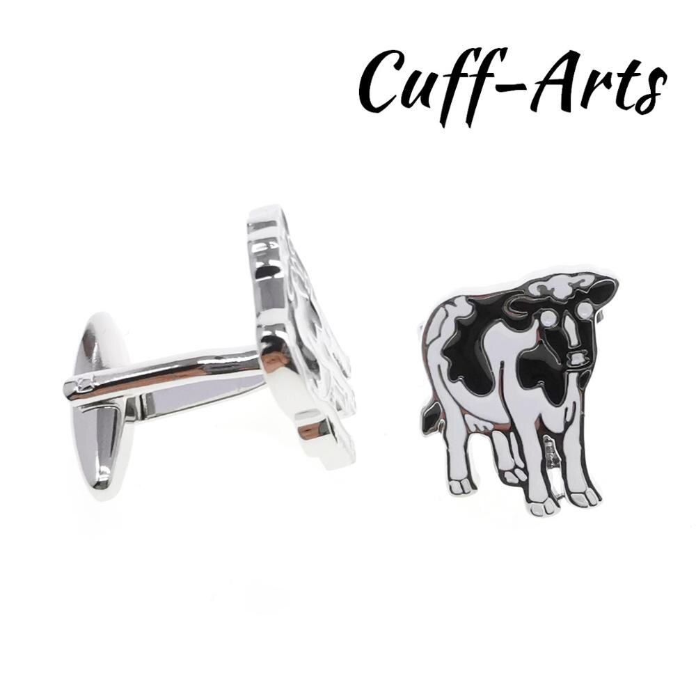 Cufflinks para homens abotoaduras de fazenda de vaca presentes para homens gemelos les boutons de manchette de cuffarts c10609