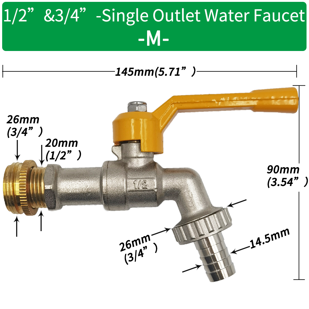 Gartenschlauch Wasserhahn Adapter 1/2'' IBC Wassertank Anschluss 2-Wege 1-Wege Bewässerung Durcheinander Wasserhahn gemeinsam Ersatz passend zu Kugelhahn: Rosa