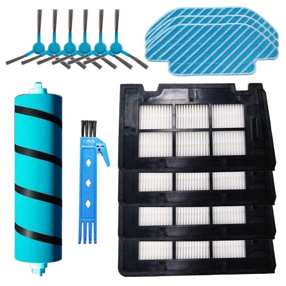 Zubehör HEPA-Filter Für Cecotec Konga 4090 4490 4690 5090 5490 6090 7090 Roboter-staubsauger Ersatz Teile Wichtigsten Pinsel: 05