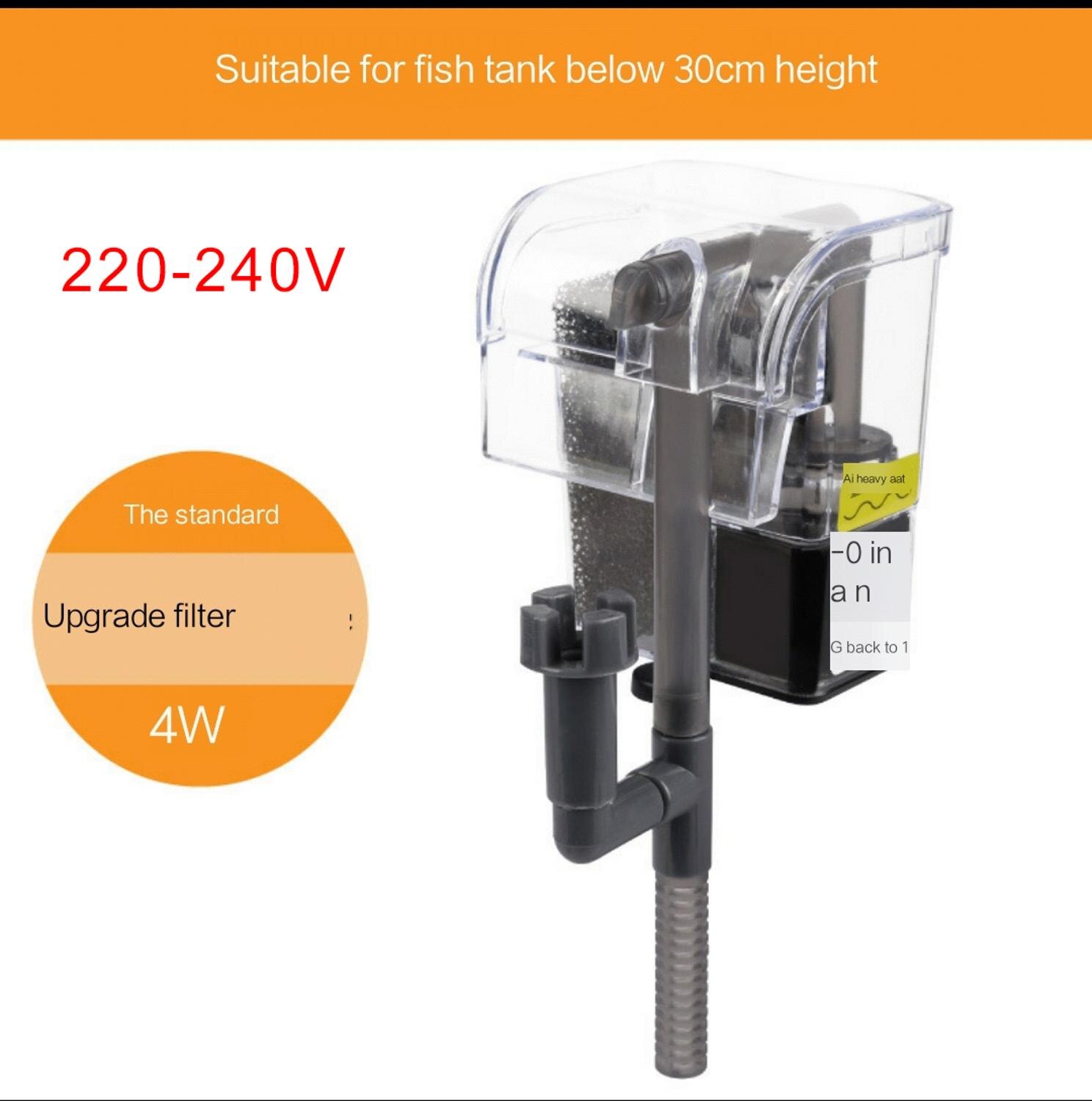 Aquarium Filter Wasserfall Filter Wasser pumpe Externe sauerstoff pumpe filtr ryby Kaskade Filter: HF-180