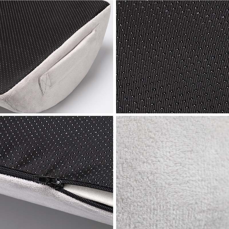Cojín de espuma viscoelástica para descanso de piernas, almohada de Color sólido para el cuello, reposacabezas, reposapiés, decoración del hogar