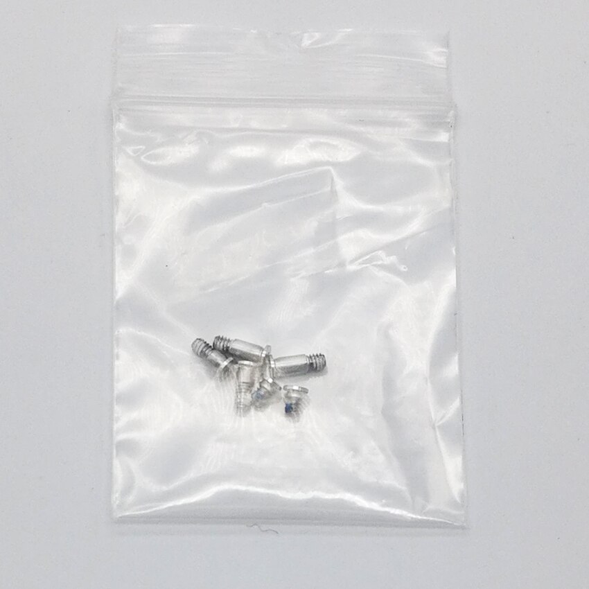 10sets/lot Brand For Macbook Pro 13.3" A1708 Silver Color Bottom Case Screw Screws Set