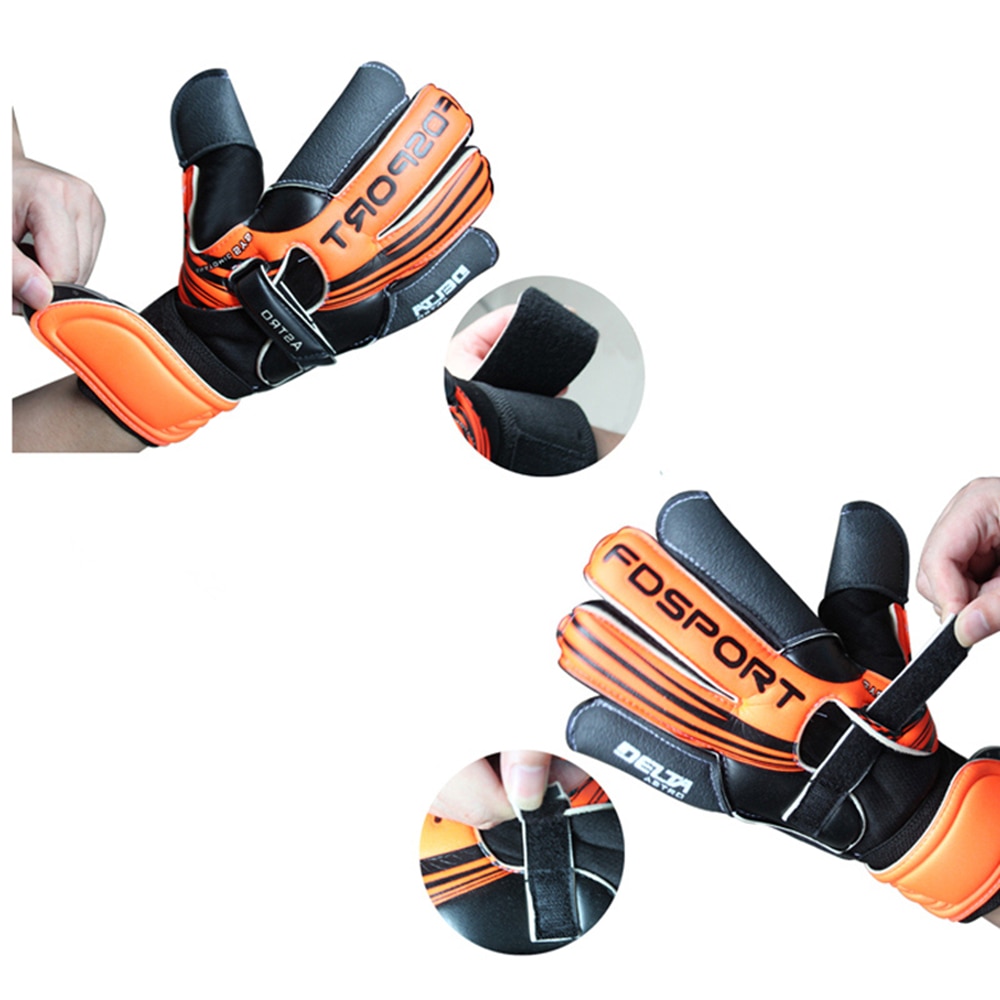 Guantes de fútbol antideslizantes de látex Natural para hombre, alta densidad, , grueso, 3mm, portería de fútbol,