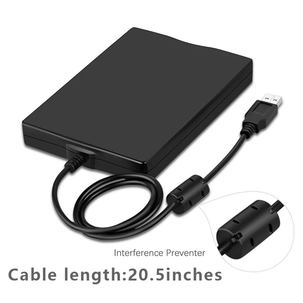 Portable 3.5 Inch Usb Plug-En-Play Mobiele Floppy Disk Drive 1.44Mb Externe Diskette Fdd Voor Laptop desktop Notebook Pc