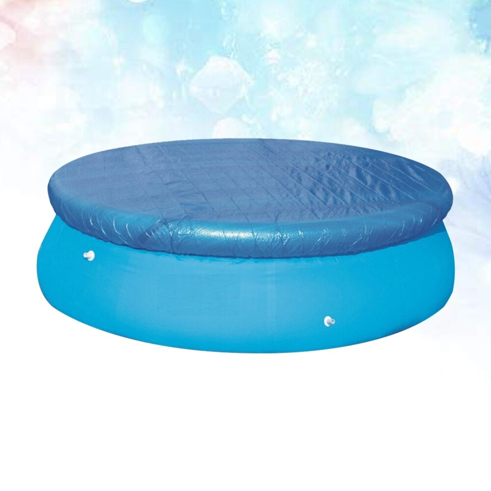 457Cm/15ft Diameter Ronde Easy Set Zwembad Cover Voor Frame Zwembaden Opblaasbare Zwemmen Snelle Set Zwembad
