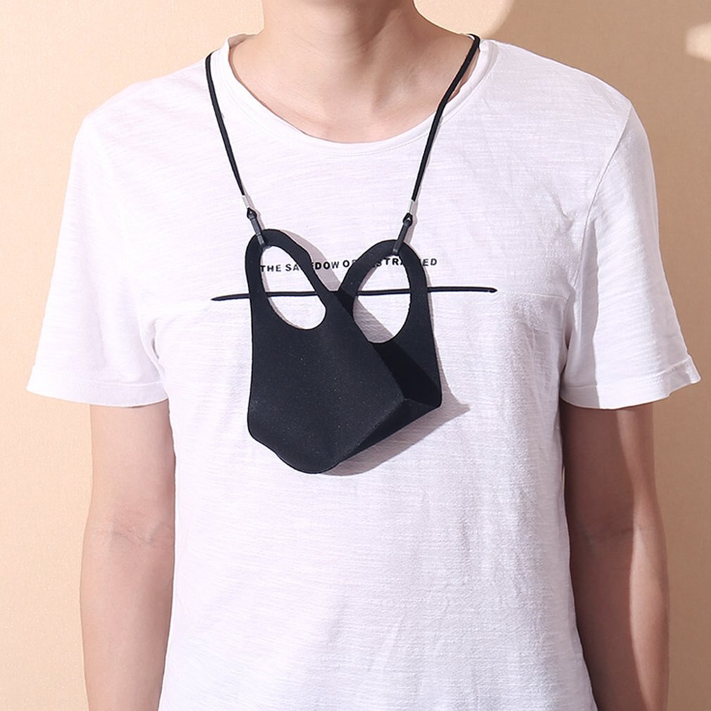 Einstellbare Doppel Verschluss Maske Windschutz Seil Polyester Seil Kleidung Zubehör Sport Schutz Seil