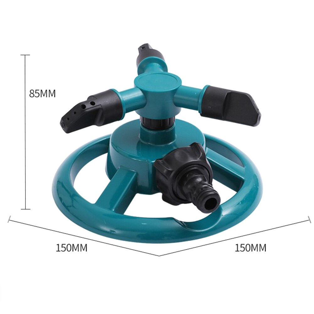 Irrigatori automatici da giardino a 360 gradi irrigatore per acqua rotante per prato inglese: Default Title
