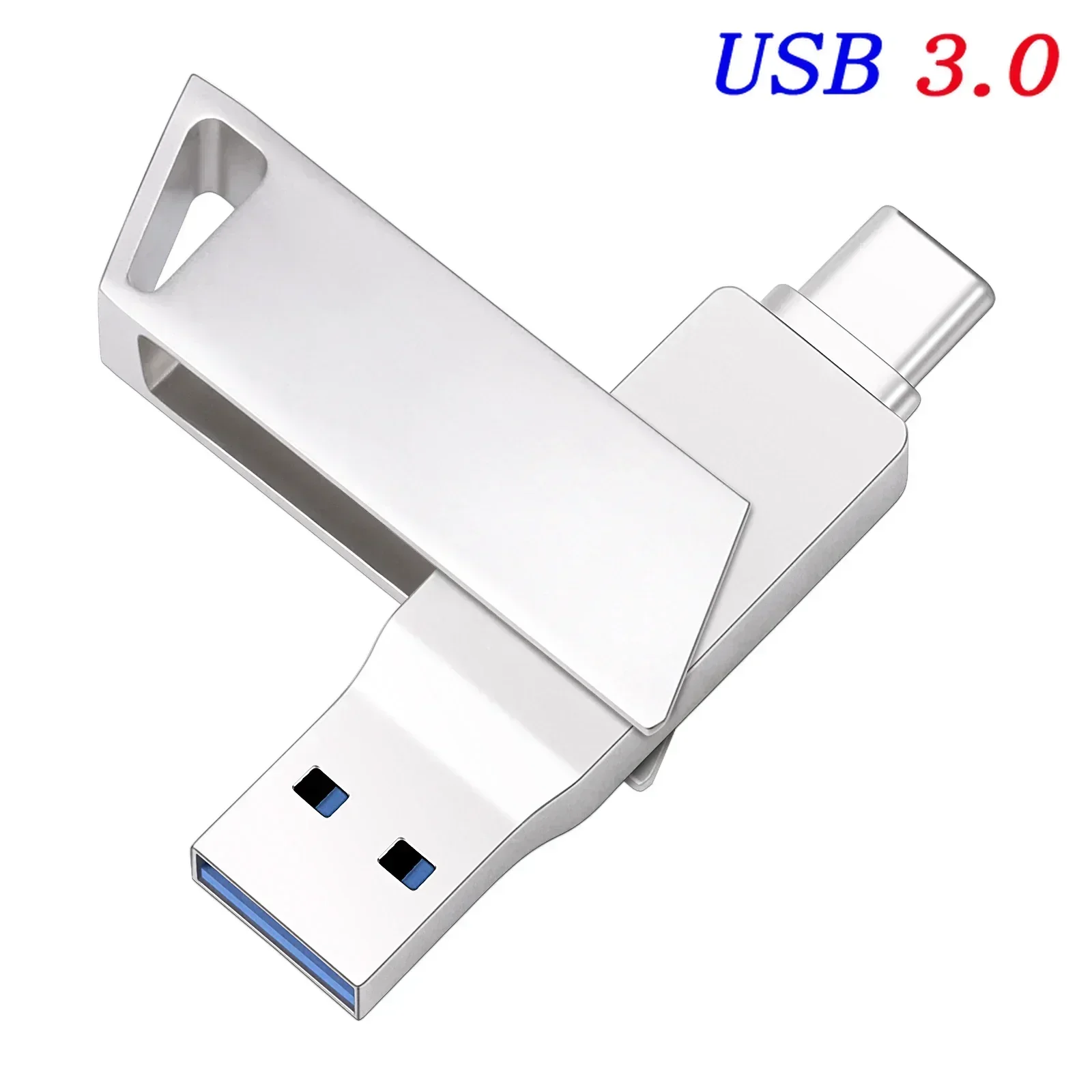 Fast High-Speed Type-C Phone USB 3.0 Flash Drive 256GB Pendrive 128GB External Storage 64GB Memory Stick 32GB Pendrive: 256GB