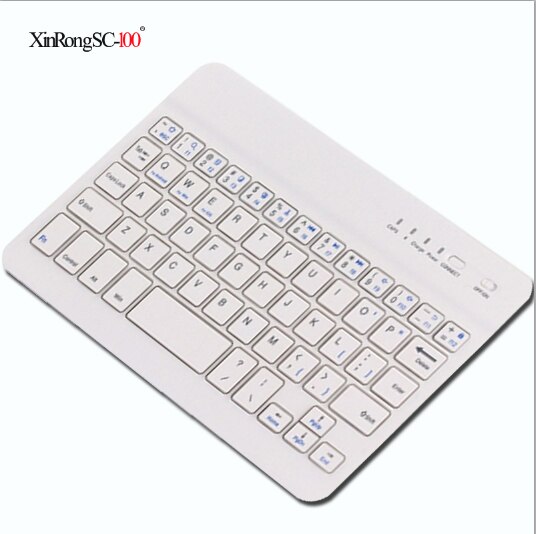 Til huawei mediapad  t3 10 ags -w09 ags -l09 honor play pad 9.6 tommer tablet aftagelig trådløst bluetooth tastatur pu cover cover: 6