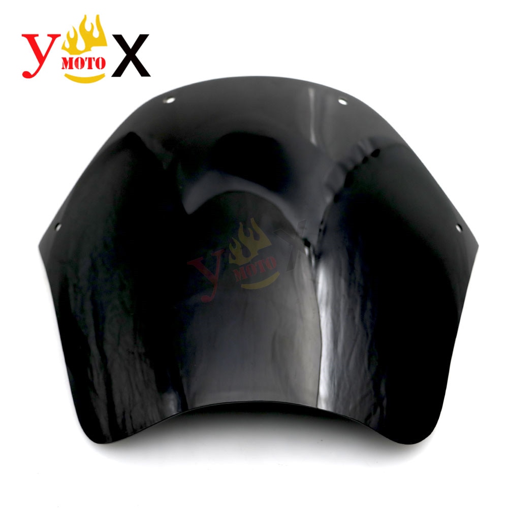 Black ABS Windscreen Windshield Deflector Airflow For Suzuki Bandit 600 GSF600 1995-1999 Bandit 1200 GSF1200 1996-2000 1997 98