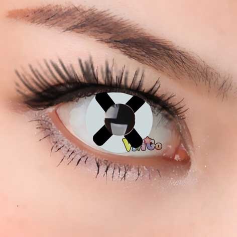 Lentes de contacto amarillas para Halloween, lentes de animación con personajes de dibujos animados japoneses populares, CL207 SENNIN: CL231