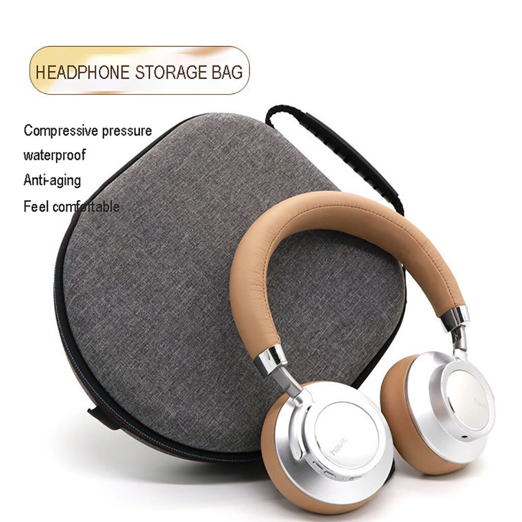 Suitable For F3 Bluetooth Wireless Headset Storage Bag Portable Storage Box p45