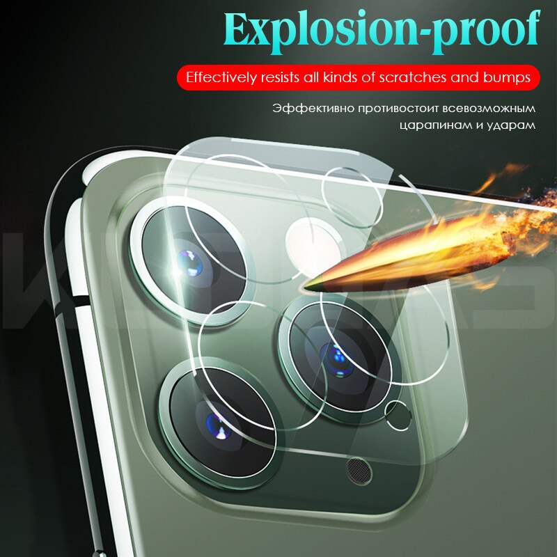 2Pcs Camera Beschermende Glas Voor Iphone 11 Pro Max X Xr Xs Max 12 Screen Protector Op Iphone 11 6 6S 7 8 Plus Se Lens Glas