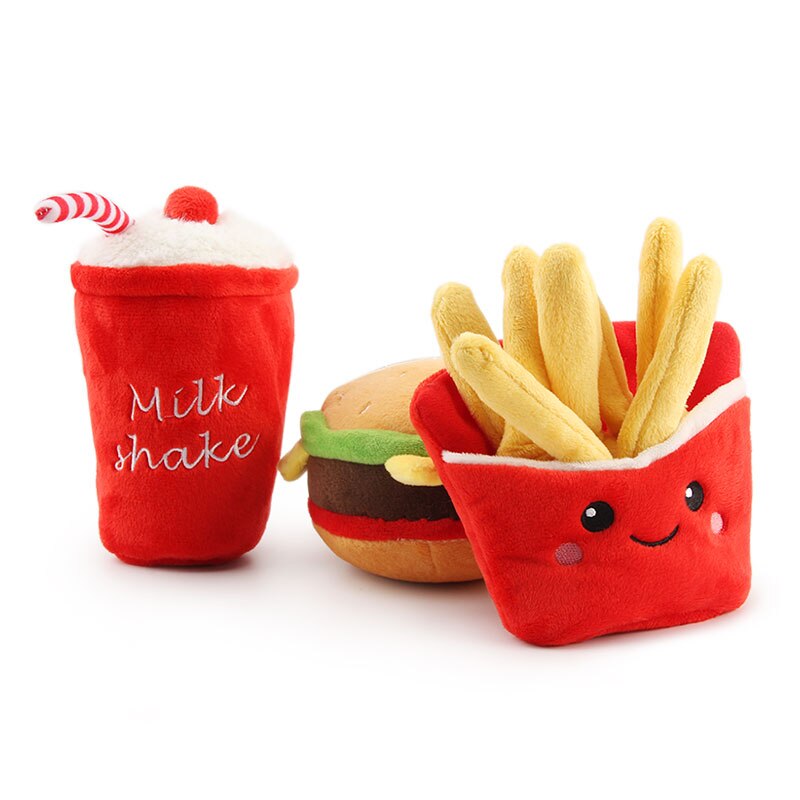 Small Dog Toy Rabbit Plush Pet Toy Hedgehog Puppy Sound Squeak Soft Toys For Dog Play