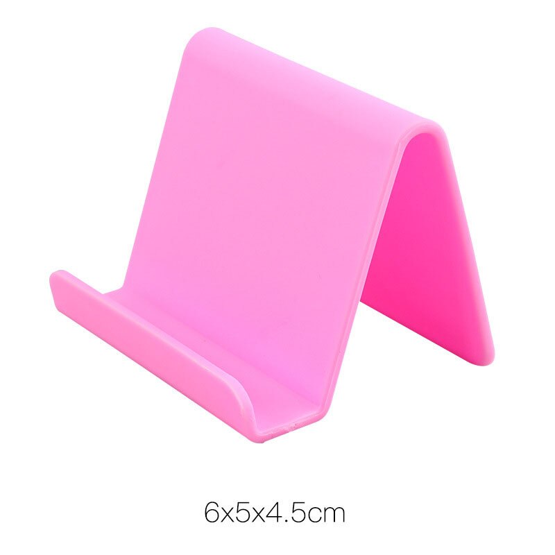 Suporte universal do telefone celular para o iphone 11 pro xr samsung xiaomi smartphone suporte tablet desktop suporte móvel: Rosa