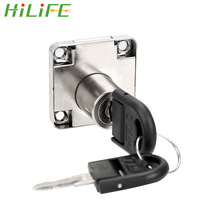 HILIFE Desk File Cabinet Lock Zinc Alloy Hardware Cabinet Locks