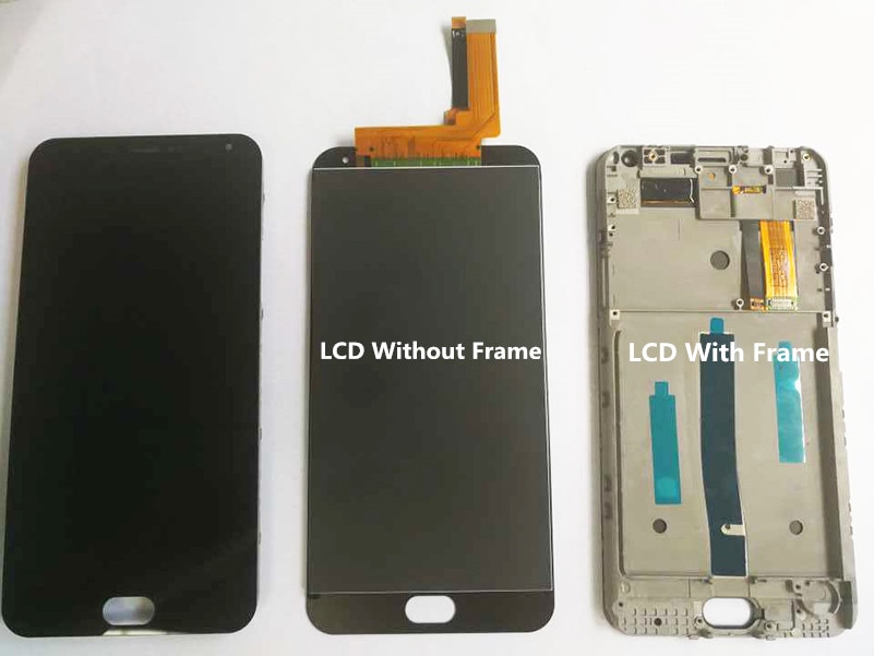 AAA LCD+Frame For MEIZU M2 Note Lcd Display Screen Replacement For MEIZU M2 Note Digiziter Assembly