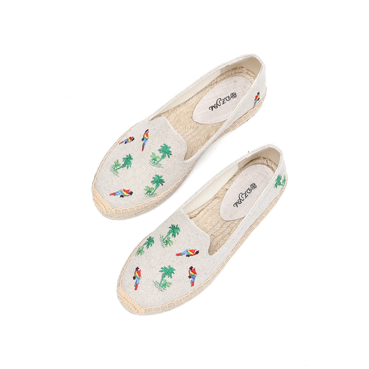 Espadrillas 2022 piattaforma piatta nuovo arrivo canapa punta tonda gomma Slip-on Casual Zapatillas Mujer Sapatos primavera/autunno