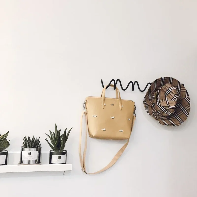 Percheros nórdicos Para Ropa, Perchero de esquina Para tela, Perchero Para sala de estar, Percheros Para dormitorio, muebles Para ahorrar espacio