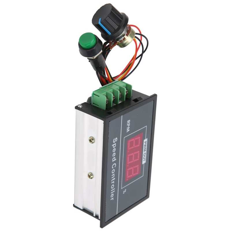 Programmable Logic Controller Speed Controller Voor Ac Motor Pwm Dc Motor Speed Regulator 6V 12V 24V 48V Traploze Snelheidsregeling