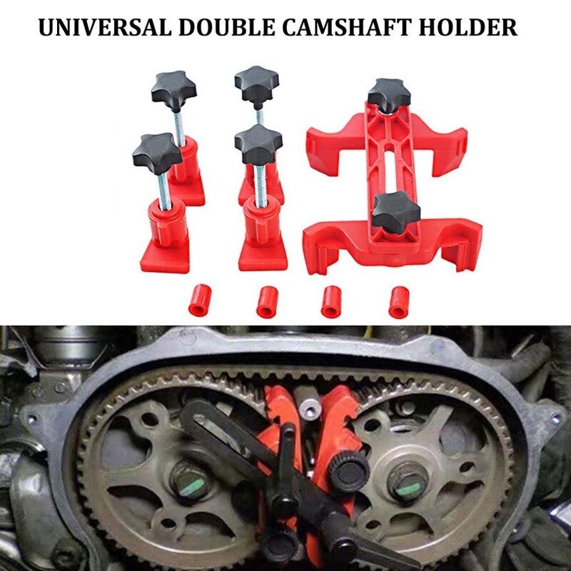 Universal Cam Nokkenas Lock Houder Auto Motor Timing Locking Tool Dubbele/Enkele Nokkenas Retainer Distributieriem Fix Wisselaar